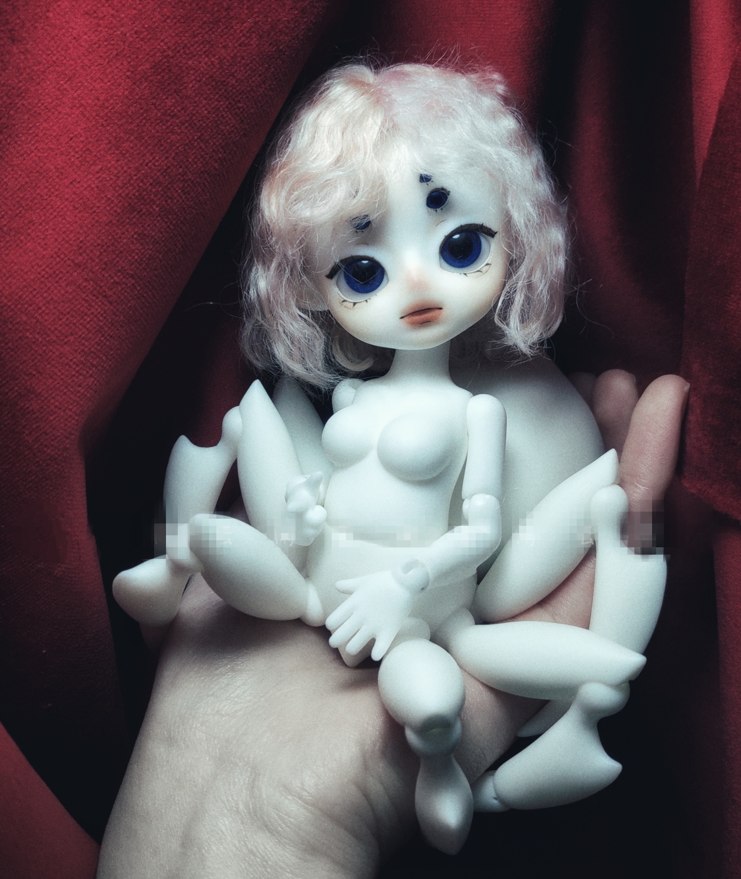 Custom doll little Spider bjd - Click Image to Close